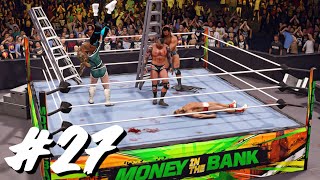 MONEY IN THE BANK PART 15  WWE 2K24  Universe Mode  27 [upl. by Oderfliw]