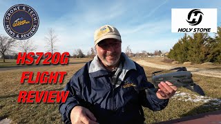 Holy Stone HS720G GPS 4K Camera Drone  Full Flight Test and Unboxing [upl. by Iggem]