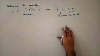 Reacciones de polimerización  Polímeros de adición [upl. by Acinomed921]