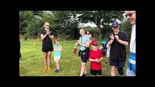 Presentation at Cheshunt Junior parkrun 11th Aug 2024 [upl. by Edaw]