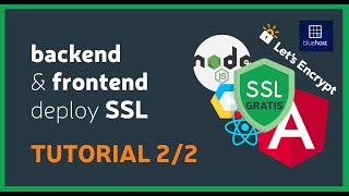 SSL gratis para Node JS y Angular  Tutorial 22 [upl. by Aihsenyt]