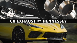 HENNESSEY C8 CORVETTE EXHAUST UPGRADE  Customer Testimonial [upl. by Lipscomb216]