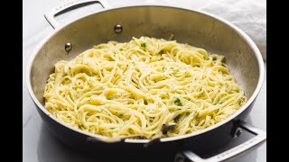 Easy Garlic Butter Pasta [upl. by Lleral196]