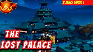 THE LOST PALACE TUTORIAL  SERENITEA POT GUIDE  GENSHIN IMPACT HOUSE DESIGNS TEAPOT IDEAS  HOUSING [upl. by Nayk]