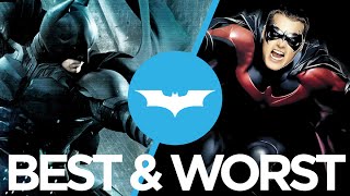 The Best amp Worst Batman Movies Ranked  Movie Feuds ep125 [upl. by Delamare]