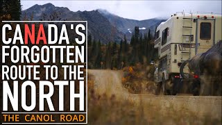 Abandoned Military Road Built with the Alaska Highway 500 km of Single Lane Forgotten Paradise [upl. by Ailaza]