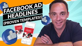 How to Write Facebook Ad Headlines That Work With headline examples amp templates [upl. by Cowie]