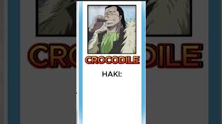 LA VIVRE CARD DE CROCODILE onepiece anime [upl. by Sievert85]