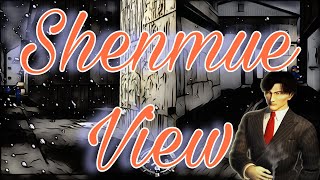 Shenmue Double View Old Warehouse District Snowy Nights [upl. by Arocahs]