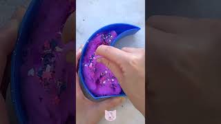 Store Bought Slime ASMR 🌙 Over the Moon SlimyGloop from Hobby Lobby [upl. by Lindner35]