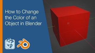 How to Change the Color of an Object in Blender [upl. by Rednasyl]