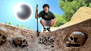 We Found Bones in our Backyard During the Eclipse [upl. by Aelat481]