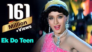 Ek Do Teen  Tezaab 1988  Madhuri Dixit  Alka Yagnik  Bollywood Dance Songs [upl. by Euqinue]