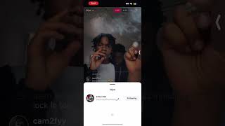 Oblock members and shoebox baby on instagram live trolling opps 😳 chiraq chicagohiphop kingvon [upl. by Lorita276]