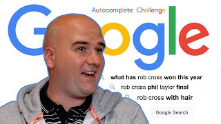 Rob Cross Answers the Webs Most Searched Questions  Autocomplete Challenge [upl. by Heall]