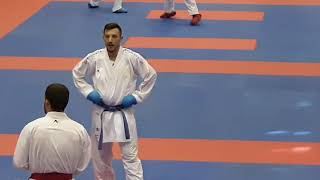 ENES BULUT ADANA TÜRKİYE KARATE ŞAMPİYONASI 75 KG BÜYÜKLER [upl. by Aniles]