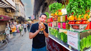 First Time in Syria 🇸🇾 14Hour SYRIAN STREET FOOD Tour in Damascus [upl. by Spense720]