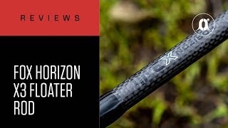 CARPologyTV  Fox Horizon X3 Floater Rod Review [upl. by Danni]