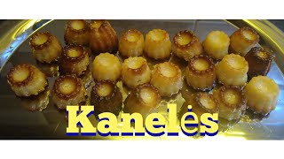 Kanelių kepimas 💛 Kepu jas pirmą kartą 💛kanelės cannelés cake food foodbook [upl. by Wyndham74]