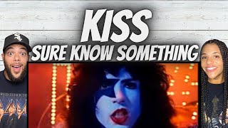 THAT WAS AWESOME FIRST TIME HEARING Kiss  Sure Know Something REACTION [upl. by Flori325]