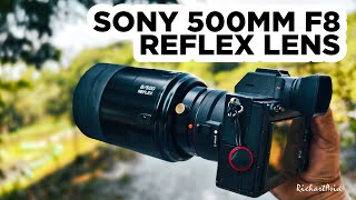 Crazy Small SONY 500mm f8 Reflex Lens [upl. by Caprice]