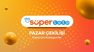 Süper Loto 21 Ocak 2024 Çekilişi No 9  Kazanan Kategoriler [upl. by Chud121]