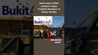 Bukit Asam PTBA Lampaui Target Produksi Batubara shorts [upl. by Nikolaos382]