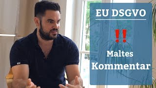 EU DSGVO HO HO – Kommentar von Malte amp Jenny [upl. by Dickie12]