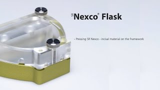 SR Nexco Flask  Chapter 5  Pressing SR Nexco  incisal material on the framework [upl. by Mortimer]