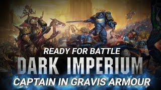 How to Paint Battle Ready Captain in Gravis Armour [upl. by Naashom]