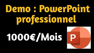 Demo  Présentation PowerPoint professionnel powerpoint business astuces [upl. by Rednaeel192]