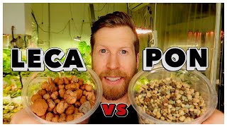 PON vs LECA vs PERLITE vs STRATUM  Semi Hydro Media Comparison [upl. by Hanafee]