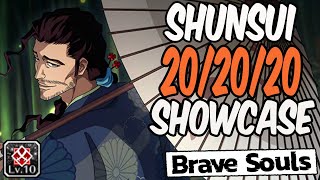 ESSENCIAL PRA QUALQUER CONTA SHUNSUI PARASOL V2 T20 ATK10 SHOWCASE  BLEACH BRAVE SOULS [upl. by Nylasoj]