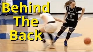 Behind The Back Dribble SECRETS Move Breakdown [upl. by Eveam]