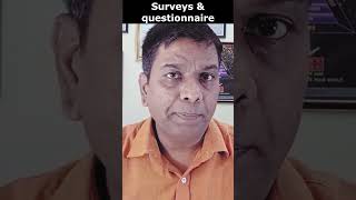 Surveys amp questionnaire  Business Ideas [upl. by Kcinom]