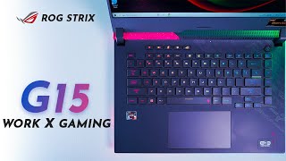 Asus ROG Strix G15 Gaming Laptop Review 2021 Ryzen 9 [upl. by Anniram]