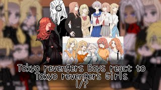 Tr Boys reacts to Tr Girls  Spoilers  Yuzuha  Shiba siblings  Angst  Part 1 [upl. by Odnalra]