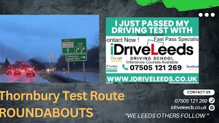 210324 Bradford Thornbury Test route tips roundabouts  Pudsey Asda  Bramley and lane 2 video [upl. by Inanuah]