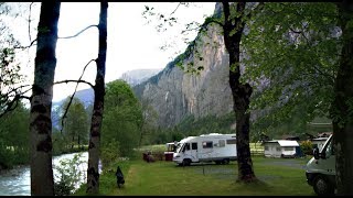 Camping Breithorn sur Lauterbrunnen en Suisse [upl. by Ted]