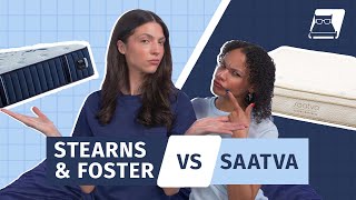 Stearns amp Foster vs Saatva Mattress Comparison  Which Is Best [upl. by Lobel]