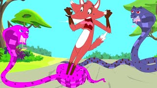 Eena Meena Deeka  Snake Charmer  Funny Cartoon Compilation  Cartoons for Children [upl. by Rebmat]