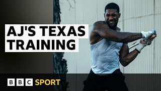 Behind the scenes in Anthony Joshuas gruelling Texas training camp  BBC Sport [upl. by Haliehs337]