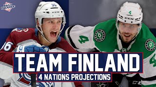 Team Finland  4 Nations Projected Roster [upl. by Ube]