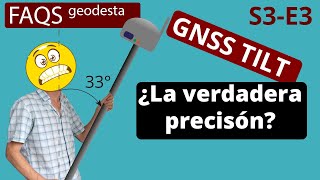 La verdad precisión de los GNSS RTK IMU TILT [upl. by Leola857]