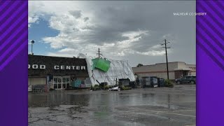 Malheur County Sheriff speaks on storm that struck Nyssa [upl. by Enellek]