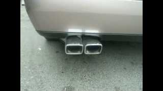 C36 AMG exhaust on a w202 C180avi [upl. by Kinchen]