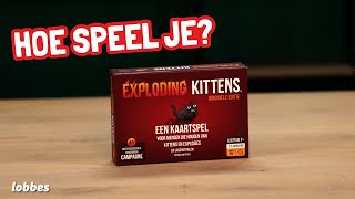 Hoe Speel je Exploding Kittens [upl. by Doowle]