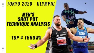 Shot Put Olympics 2021  Tokyo 2020  Shot Put Technique Analysis  Mens and Womens Shot Put [upl. by Gertrudis921]