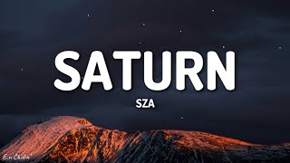 SZA  Saturn Lyrics [upl. by Nalyk]