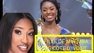 La fille de Francis Mvemba parmi les candidates de Miss Côte d’Ivoire France [upl. by Acirretahs86]